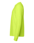 Tultex 291 Unisex Heavyweight Jersey Long Sleeve T-Shirt - Safety Green - side