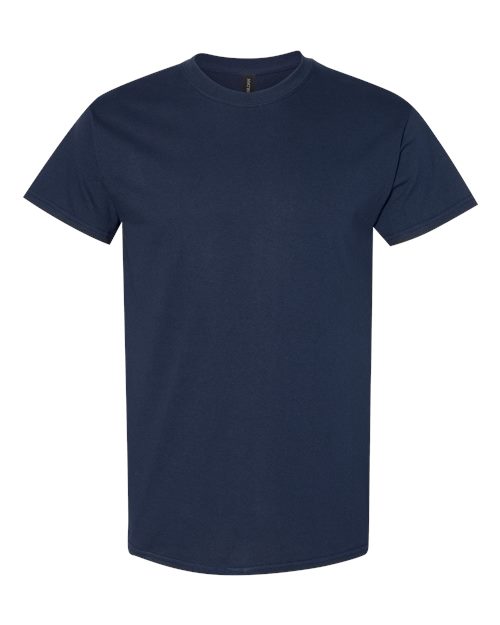 Gildan 50PLSMA Unisex Heavy Cotton Plasma Print T-Shirt - Navy - front