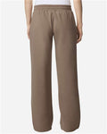 American Apparel FTP00 Women's French Terry Wide Leg Pants - Savana - model back