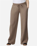 American Apparel FTP00 Women's French Terry Wide Leg Pants - Savana - model front