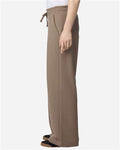 American Apparel FTP00 Women's French Terry Wide Leg Pants - Savana - model side