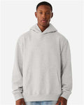 BELLA + CANVAS 4719 Unisex 10 oz. Heavyweight Hoodie Sweatshirt - Vintage Heather Grey - model front