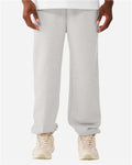BELLA + CANVAS 4737 Unisex 10 oz. Heavyweight Sweatpants - Vintage Heather Grey - model front