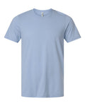 Tultex 602CVC Unisex Combed CVC T-Shirt - Heather Sky Blue - front