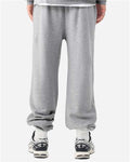 BELLA + CANVAS 3738 Unisex Sponge Fleece Sweatpants - Athletic Heather - model back