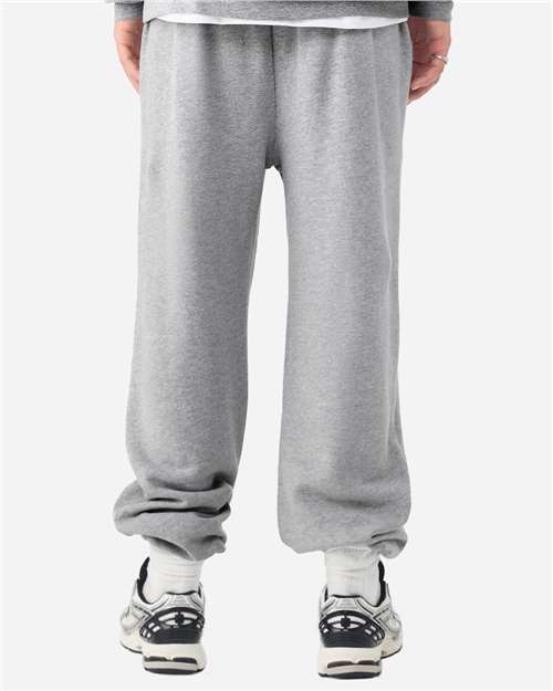 BELLA + CANVAS 3738 Unisex Sponge Fleece Sweatpants - Athletic Heather - model back