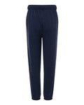 BELLA + CANVAS 3738 Unisex Sponge Fleece Sweatpants - Navy - back