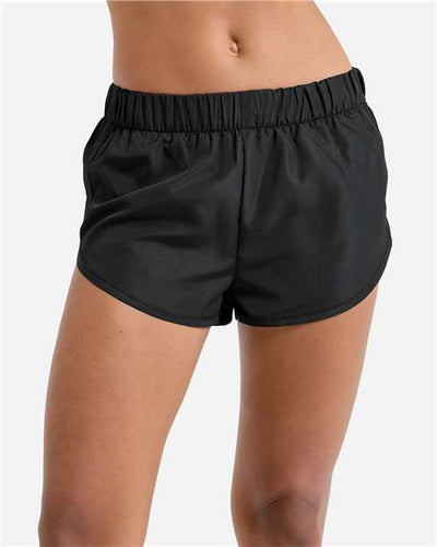 TriDri TD049 Women's Running Shorts - Black - model front