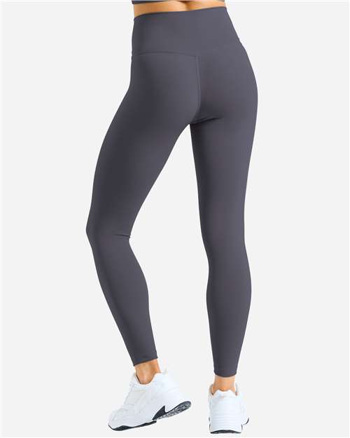 TriDri TD651 Women's Luxe Leggings - Charcoal - model back