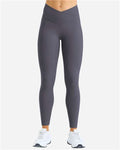 TriDri TD651 Women's Luxe Leggings - Charcoal - model front