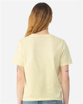 BELLA + CANVAS 6110GD Women's Garment-Dyed Tee - Buttermilk - model back