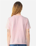 BELLA + CANVAS 6110GD Women's Garment-Dyed Tee - Pink - model back