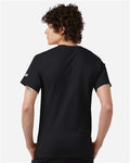 Champion CH1000 Jersey T-Shirt - Black - model back