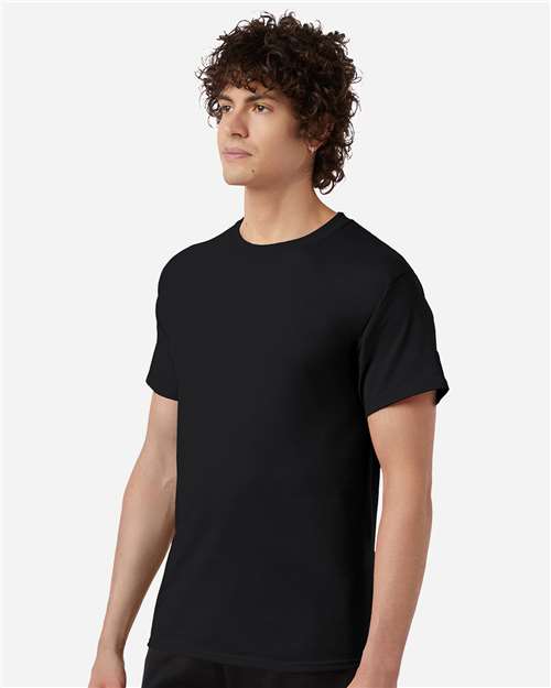 Champion CH1000 Jersey T-Shirt - Black - model side