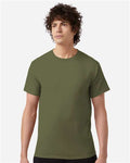 Champion CH1000 Jersey T-Shirt - Fresh Olive - model front