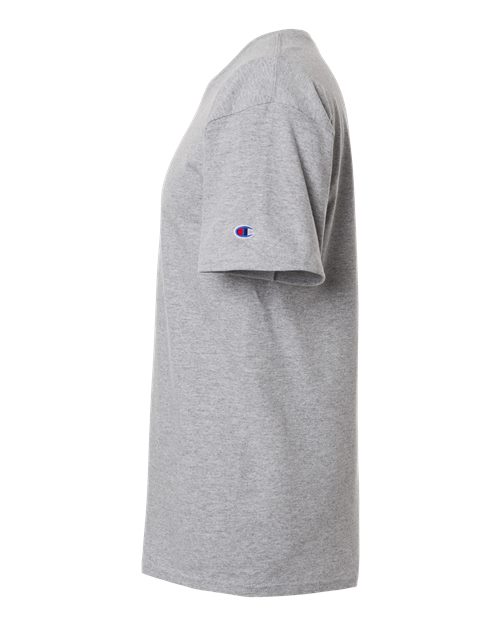 Champion CH1000 Jersey T-Shirt - Light Steel - side
