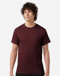 Champion CH1000 Jersey T-Shirt - Maroon - model front