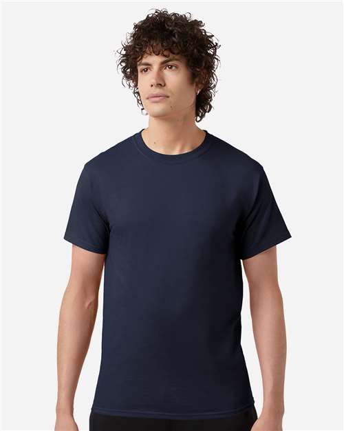 Champion CH1000 Jersey T-Shirt - Navy - model front