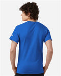 Champion CH1000 Jersey T-Shirt - Royal Blue - model back