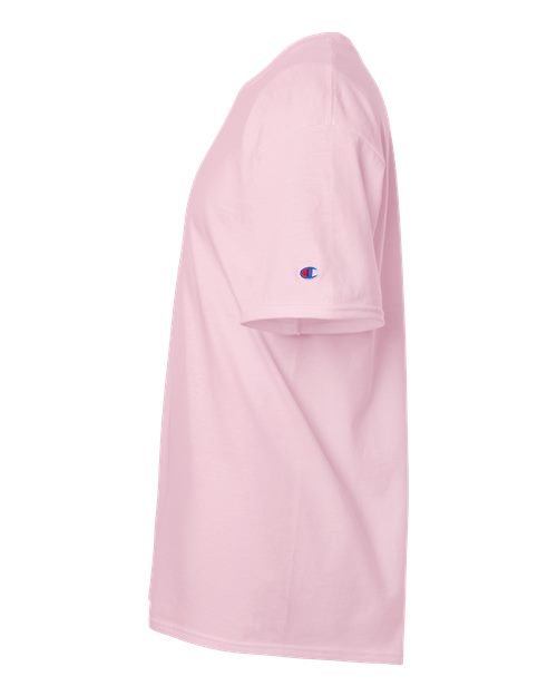 Champion CH1000 Jersey T-Shirt - Lilac Pink - side