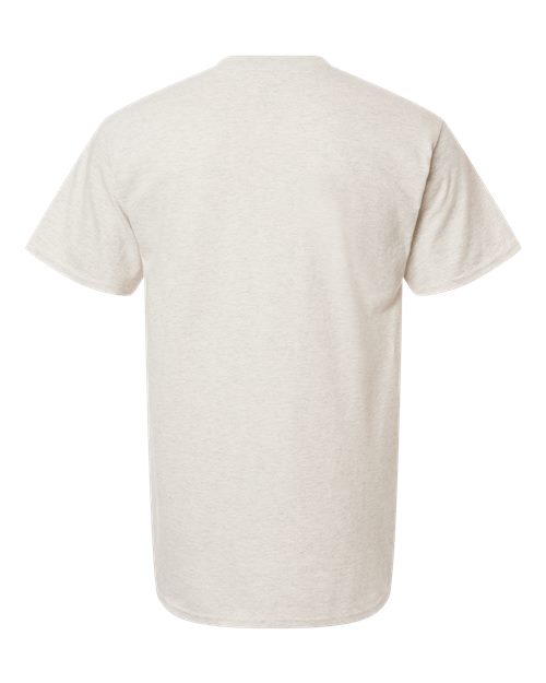 Champion CH1000 Jersey T-Shirt - Oatmeal Heather - back