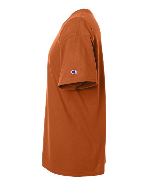 Champion CH1000 Jersey T-Shirt - Texas Orange - side