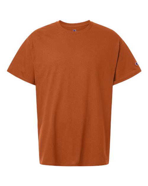 Champion CH1000 Jersey T-Shirt - Texas Orange - front