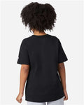 Champion CH1081 Youth Jersey T-Shirt - Black - model back