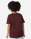 Champion CH1081 Youth Jersey T-Shirt - Maroon - model back