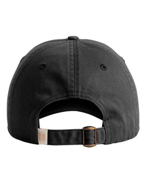 Comfort Colors CCSC0 Sunwashed Cap - Black - back