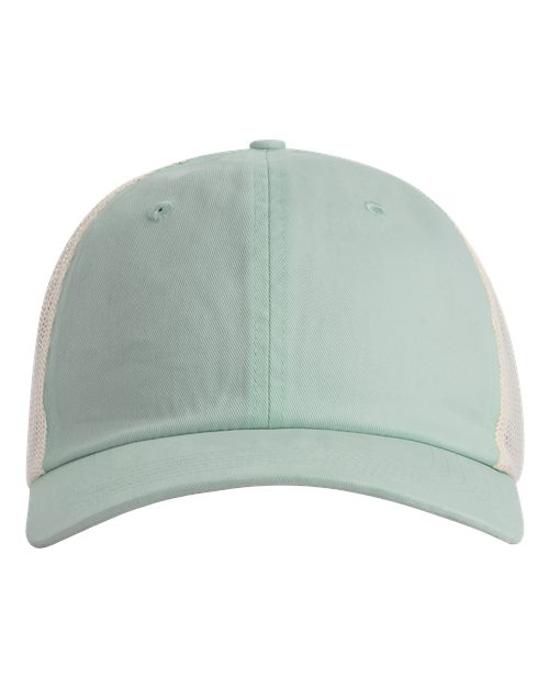 Comfort Colors CCST0 Sunwashed Trucker Cap - Bay - front