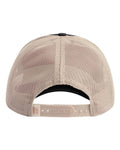 Comfort Colors CCST0 Sunwashed Trucker Cap - Black - back