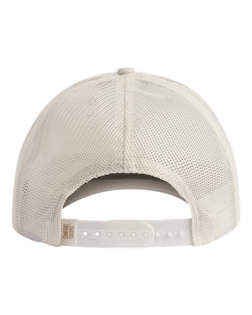 Comfort Colors CCST0 Sunwashed Trucker Cap - Ivory - back