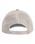 Comfort Colors CCST0 Sunwashed Trucker Cap - Granite - back