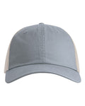 Comfort Colors CCST0 Sunwashed Trucker Cap - Granite - front
