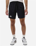 Adidas AT300 Men's 3-Stripes 7" Shorts - Black/ White - model front