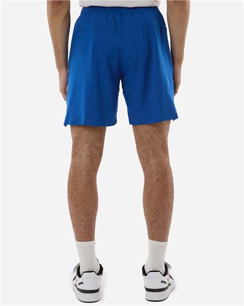 Adidas AT304 Men's D4T Woven 7" Shorts - Team Royal Blue/ White - model back