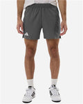 Adidas AT304 Men's D4T Woven 7" Shorts - Team Grey Four/ White - model front