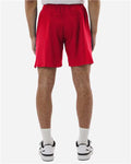 Adidas AT304 Men's D4T Woven 7" Shorts - Team Power Red/ White - model back