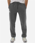 Adidas AT215 Men's Fleece Sweatpants - Team Grey Four/ White - model front