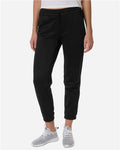 Adidas AT219 Women's Game & Go Fleece Sweatpants - Black - model front