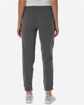 Adidas AT219 Women's Game & Go Fleece Sweatpants - Team Grey Four - model back