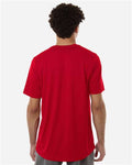 Adidas AT101 Men's Pregame T-Shirt - Team Power Red/ White - model back