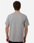 Adidas AT106 Men's Fresh T-Shirt - Medium Grey Heather - model back