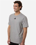 Adidas AT106 Men's Fresh T-Shirt - Medium Grey Heather - model side