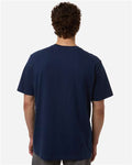Adidas AT106 Men's Fresh T-Shirt - Team Navy Blue - model back