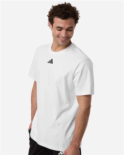 Adidas AT106 Men's Fresh T-Shirt - White - model side