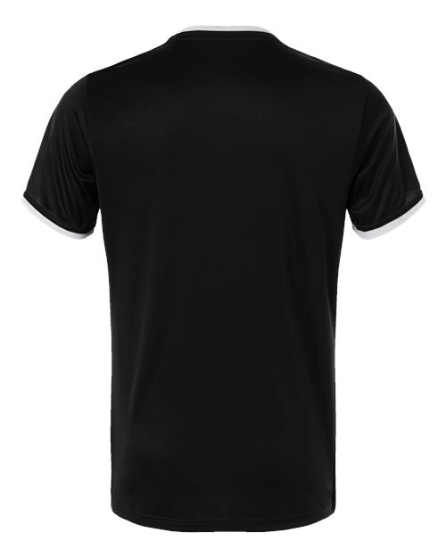 Adidas AT115 Men's Entrada 26 Jersey - Black/ White - back