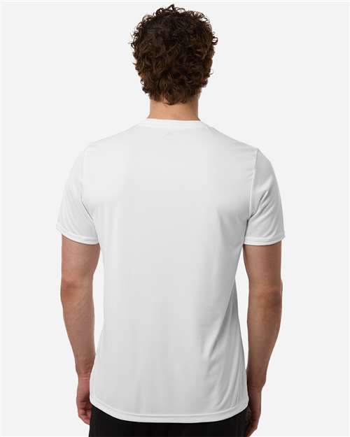 Adidas AT115 Men's Entrada 26 Jersey - White/ Black - model back