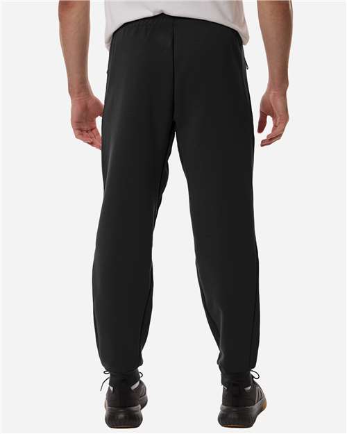 Adidas AT222 Men's Z.N.E Joggers - Black/ White - model back